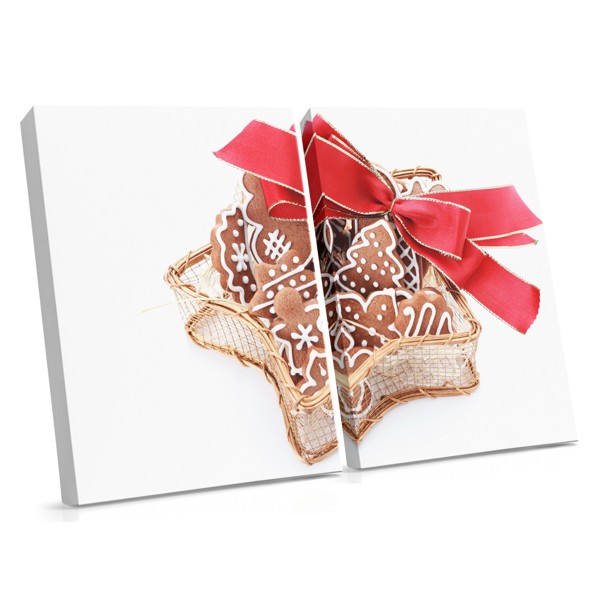 Kerstdecoratie Canvas Print