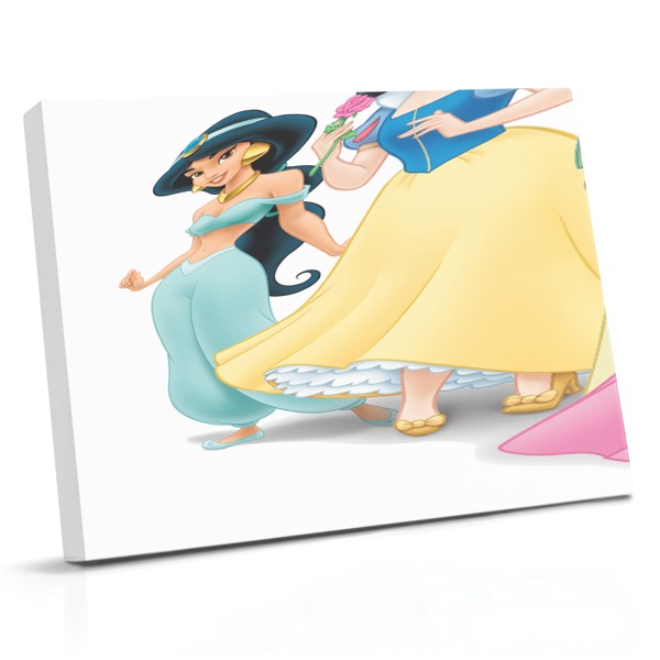 Animeeritud printsesspildi kanvaas