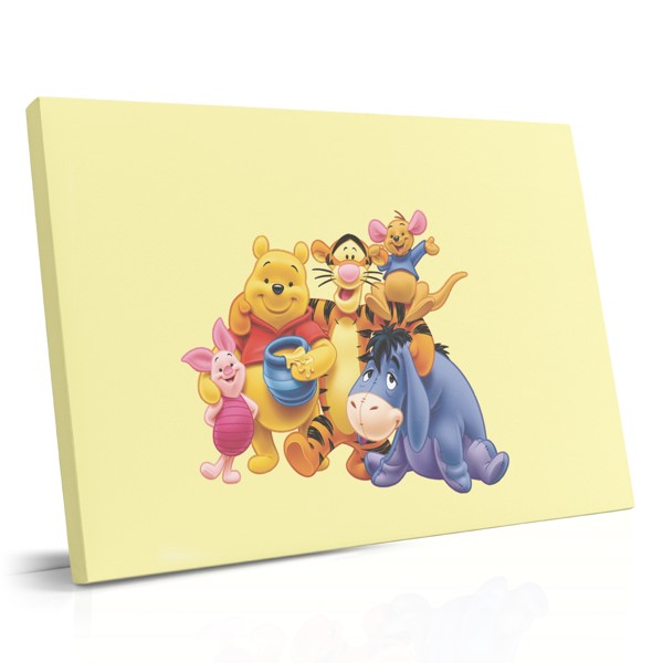 Winnie the Pooh Canvas Print - üksik paneel