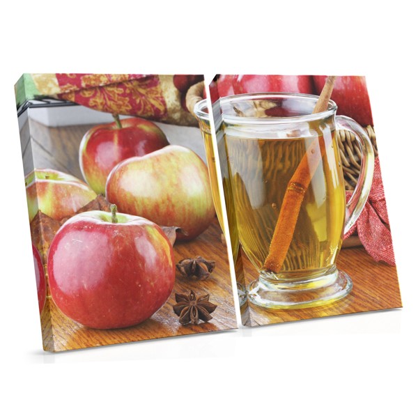 Kaneel Appels Canvas Print