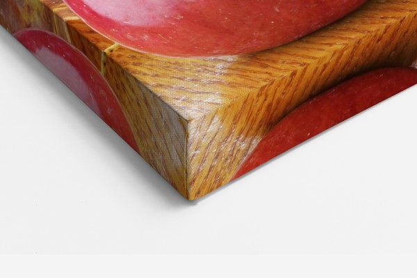 Cinnamon Apples Canvas Print - on the wall in a room interior