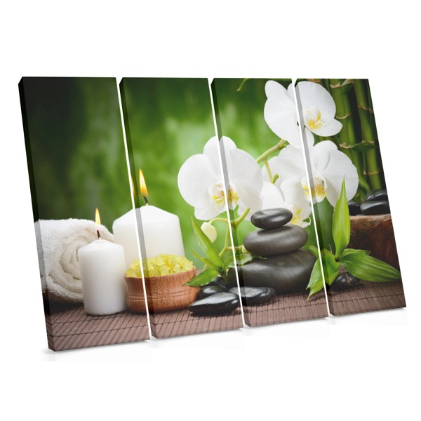 Feng Shui Orchidea Egyensúly Vászonnyomat