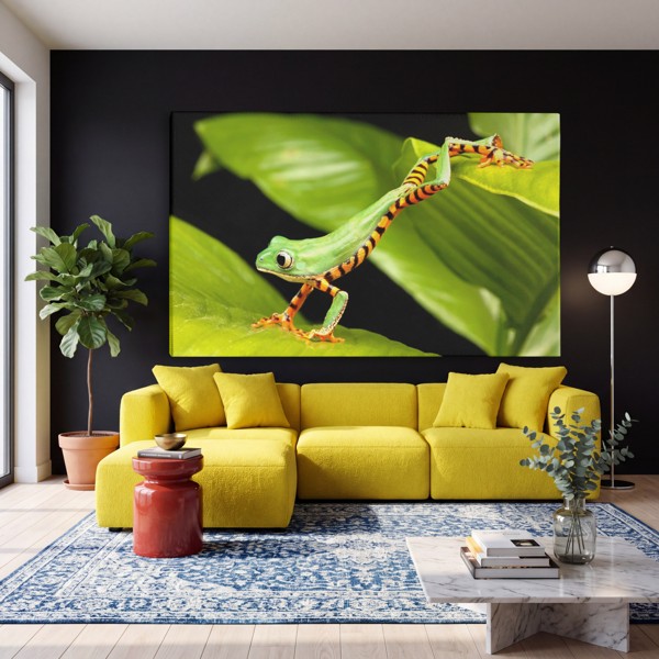 Dansatoarea - Tablou Canvas - pe perete într-un interior