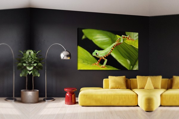 Dansatoarea - Tablou Canvas - pe perete într-un interior