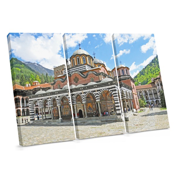 Rila Monastery Canvas Print | Bulgarian Landmark