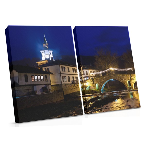 Õhtune silla maastikuprint