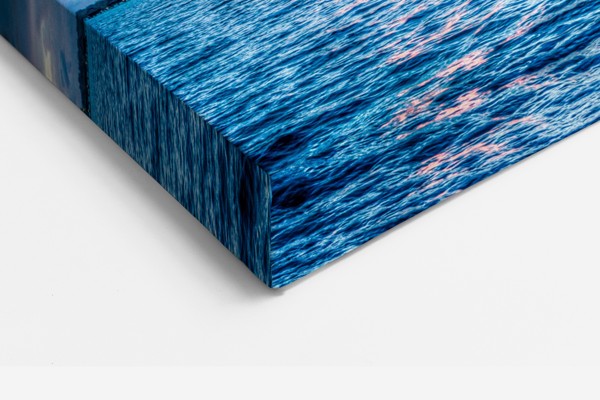 Lienzo Línea del Horizonte sobre Agua - en la pared de un interior