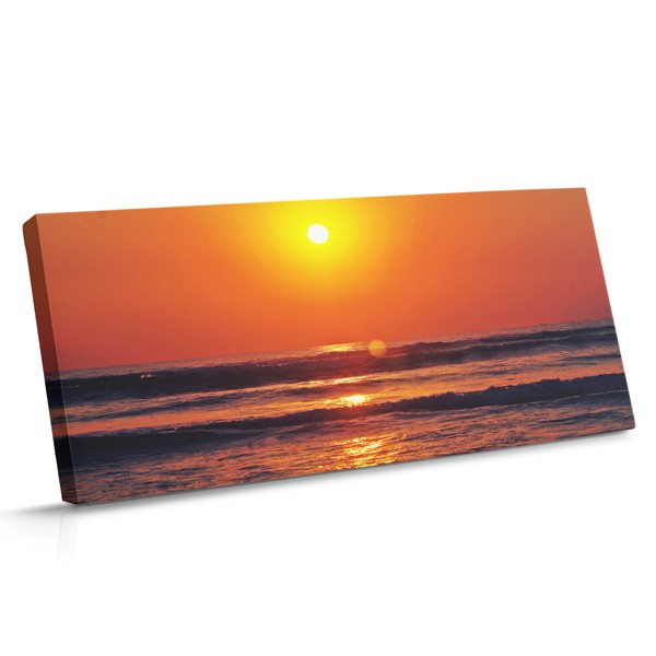Kustlandschap Canvas Print - Turquoise Wateren