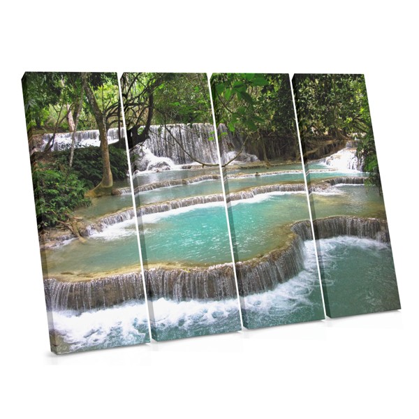 Impression sur Toile Paysage Eaux Calmes