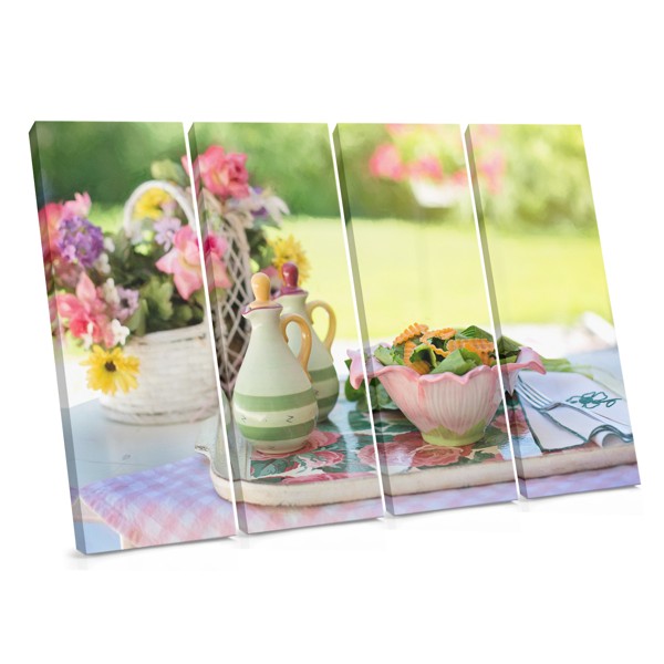 Tablou Canvas Flori Proaspete și Plante Culinare