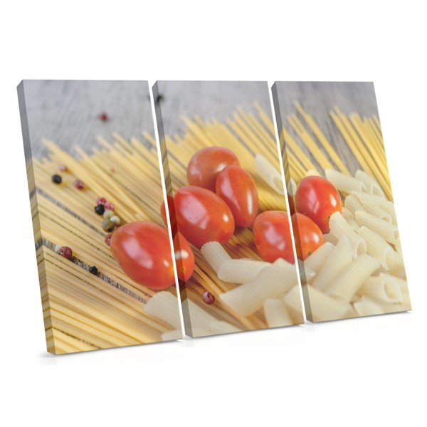 Italiensk Pasta-ingredienser Canvastavla