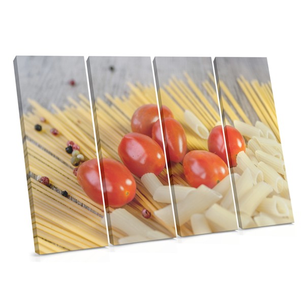 Stampa su Tela Ingredienti Pasta Italiana