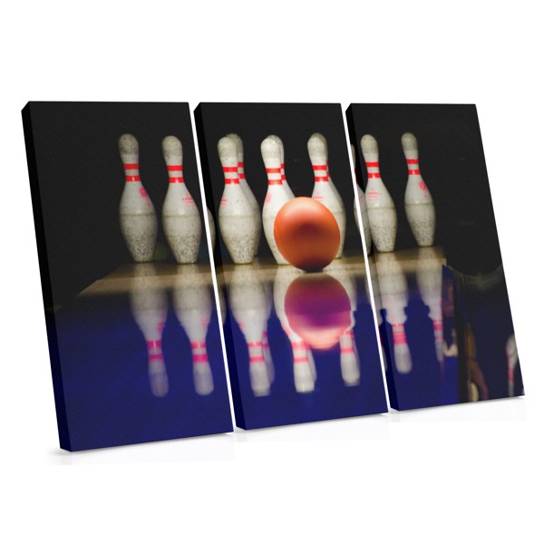 Baschet cu Reflexie pe Podea Lustruită - Tablou Canvas