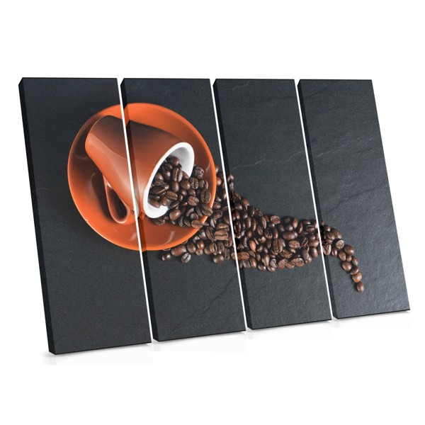 Tablou Canvas Cană de Cafea cu Abur