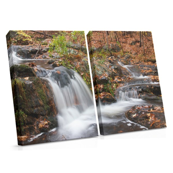 Layered Water Reflections Canvas Print