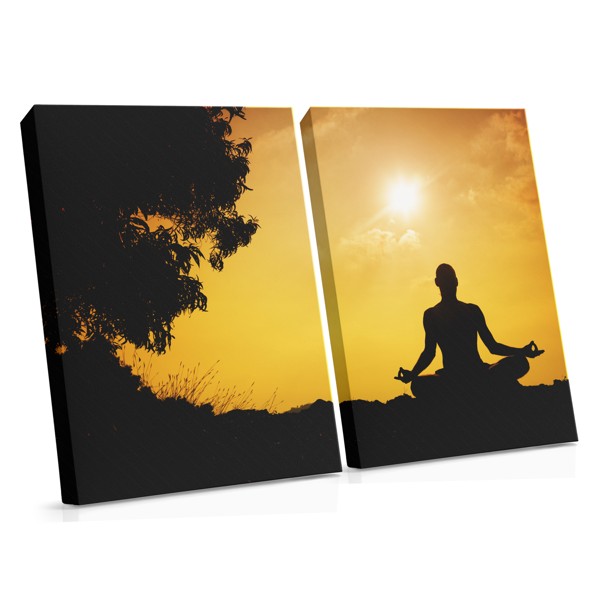 Meditatie Spa Stilleven Canvas Print