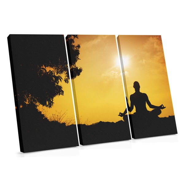 Meditační Spa Zátiší Canvas Print