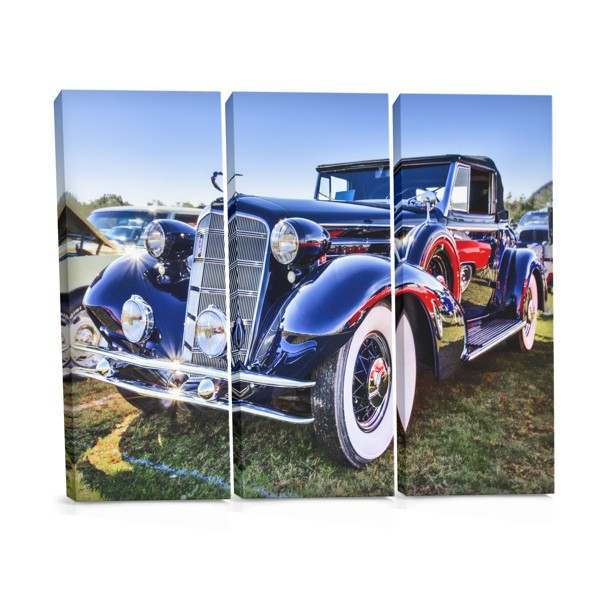 Retro auto industrija kanvas prints
