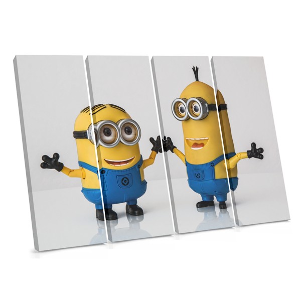 Εκτύπωση Καμβά Χαρακτήρα Minion - Μονό Πάνελ