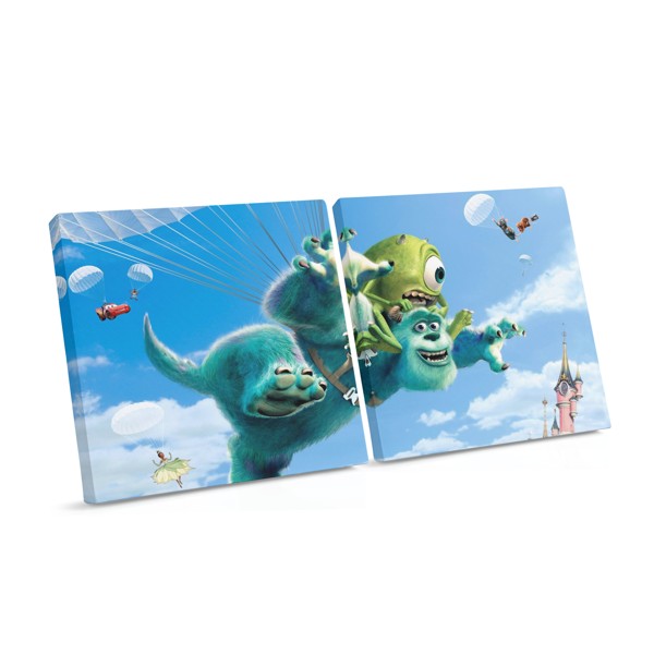Monsters Inc. Postavy na Plátně