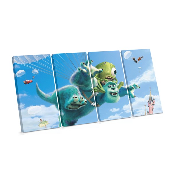 Καμβάς Χαρακτήρες Monsters Inc.