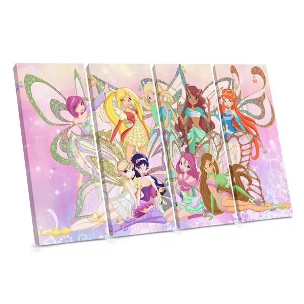 Καμβάς Νεράιδα Winx Club - Τέχνη Κινούμενου Χαρακτήρα