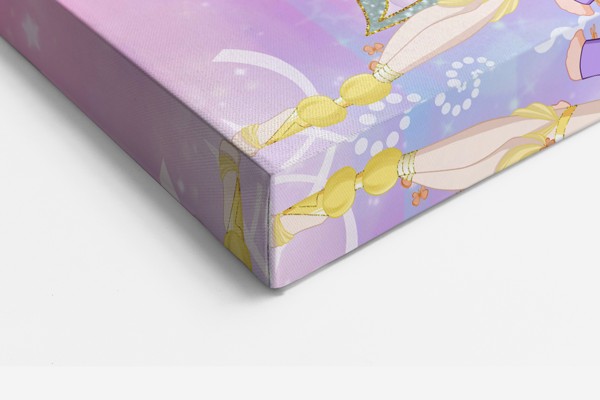 Winx Club Víla Canvas Print - Animovaná Postava - na stěně v interiéru