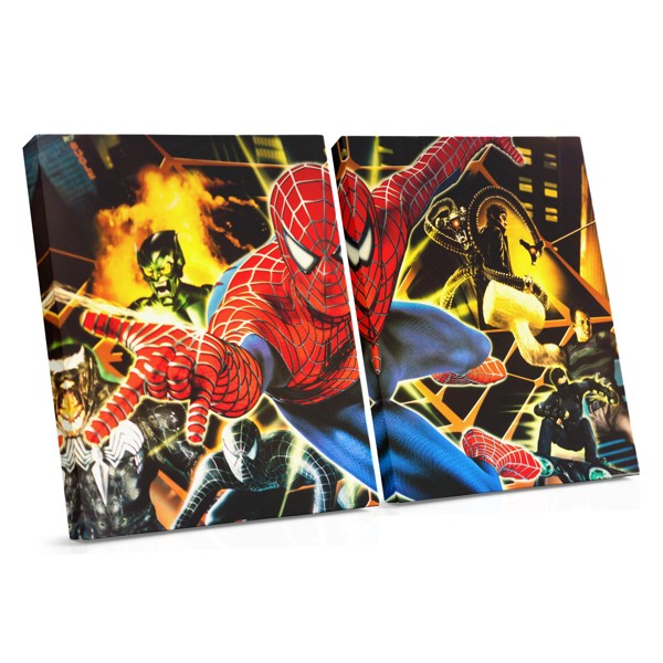 Spider-Man komiksų herojaus drobės spausdinys