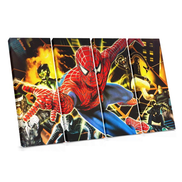 Tisk na plátně Komiksový hrdina Spider-Man