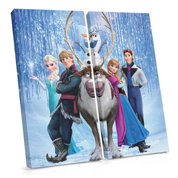 Frozen Kingdom Dětský Tisk na Plátně