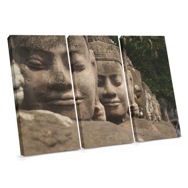 Estatua de Buda con Velas Lienzo