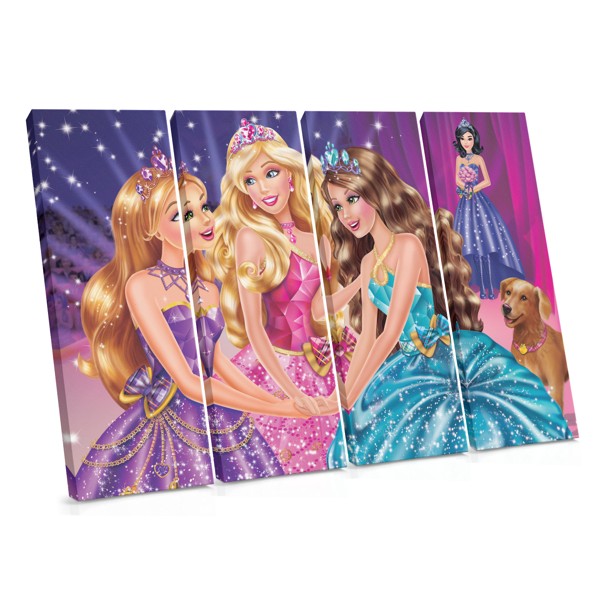 Καμβάς Πριγκίπισσα Barbie Κινούμενα Σχέδια