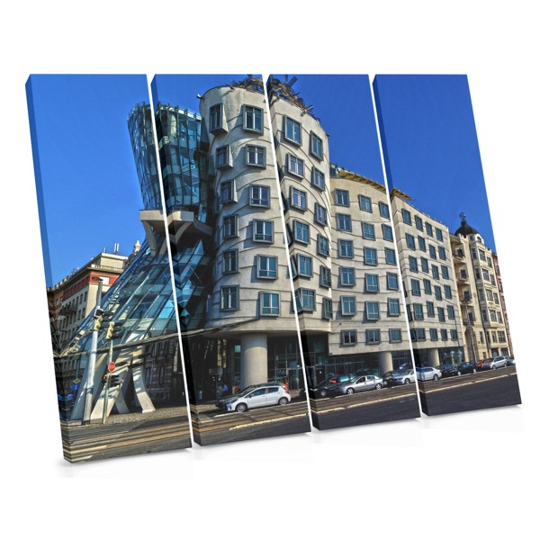 Dancing House Praag Architectuur Canvas Print