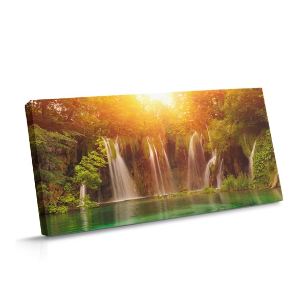 Gouden Waterval Canvas Print