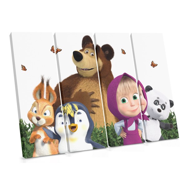Toile Masha et l'Ours