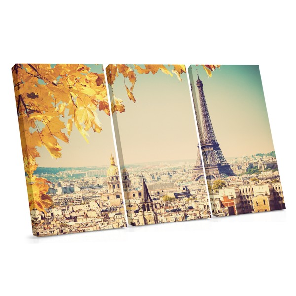 Tablou Canvas Colaj Turnul Eiffel din Paris