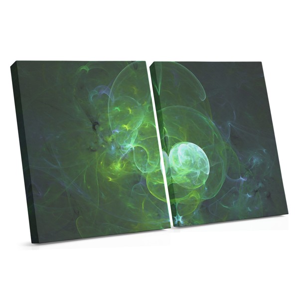 Wydruk na płótnie Aurora Borealis Sphere