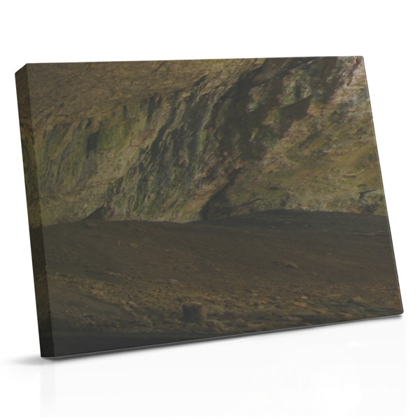 Impression sur Toile Intérieur de la Grotte de Devetashka