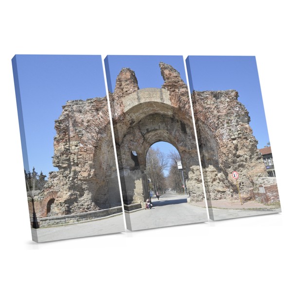 Roman Remains in Hisarya Canvas Print