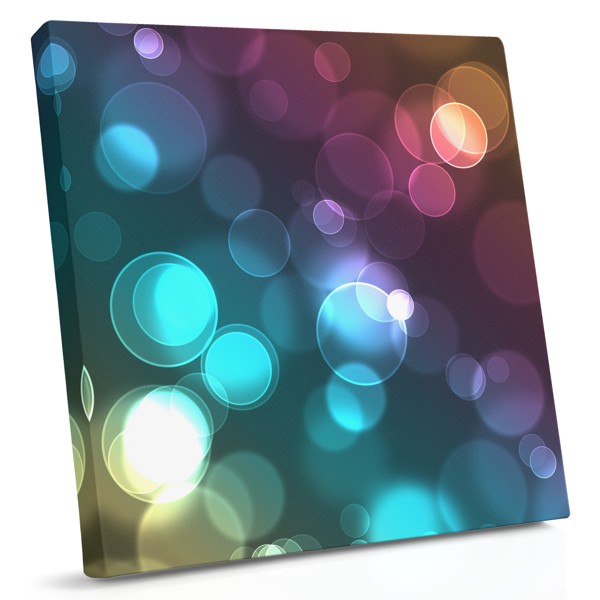 Impression sur Toile Abstraite Bubble Sensation