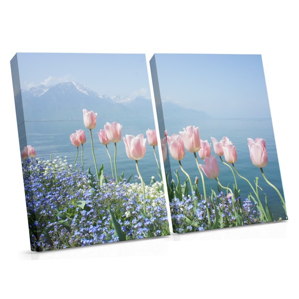 Vanille Orchidee op Zandstrand Canvas Print