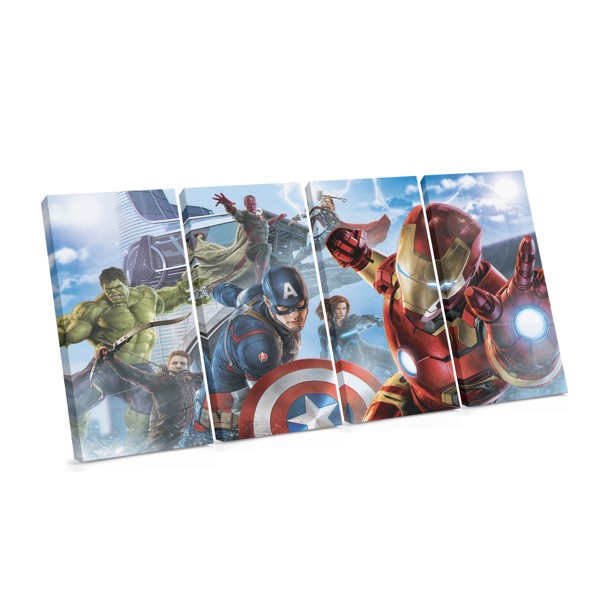 Avengers: Helden Verzamelen Canvas Print