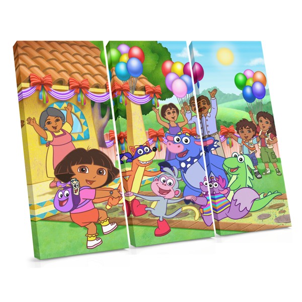 Dora the Explorer Canvas Print za Dječju Sobu