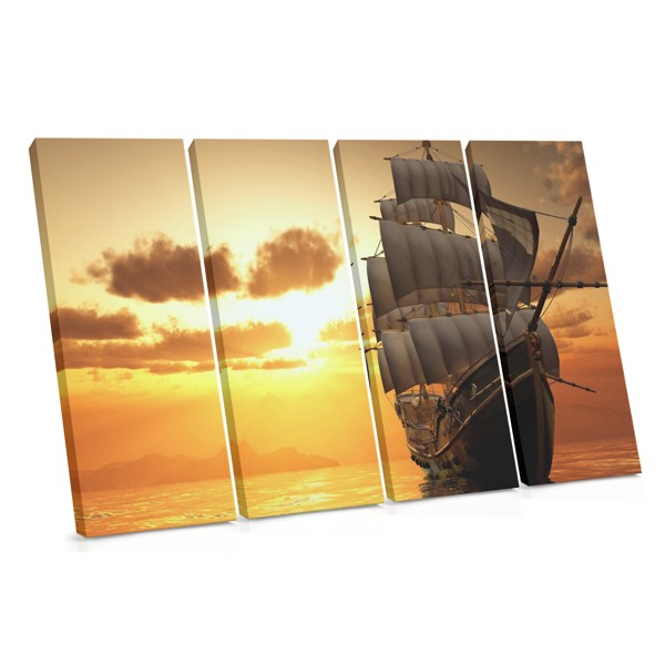 Historic East India Company Ship Canvas Print