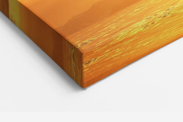 Historisch Oost-Indisch Compagnie Zeilschip Canvas Print - aan de muur in een interieur