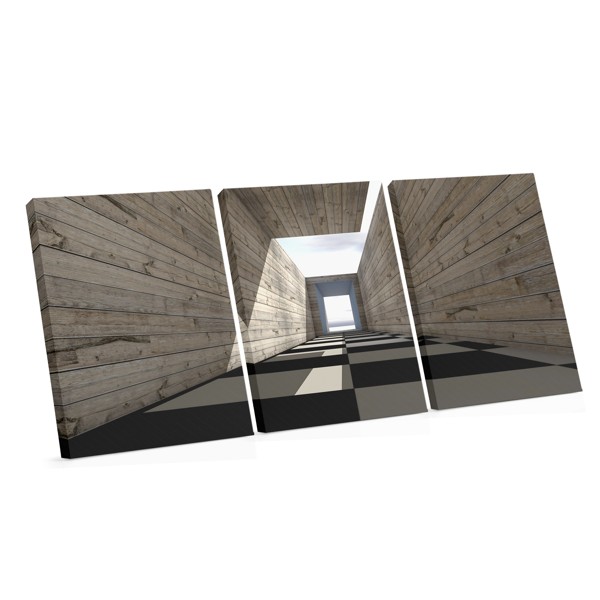 Geometric Architecture Canvas Print
