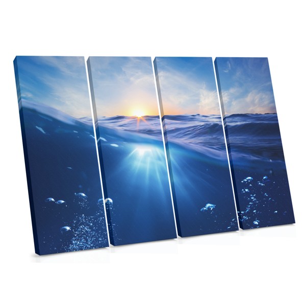Ocean Waves Close-Up Canvas Print
