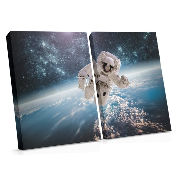 Impression sur Toile Nébuleuse de l'Espace Profond