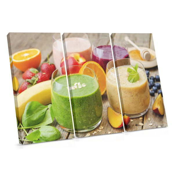 Vers citrusdrankcanvasdruk
