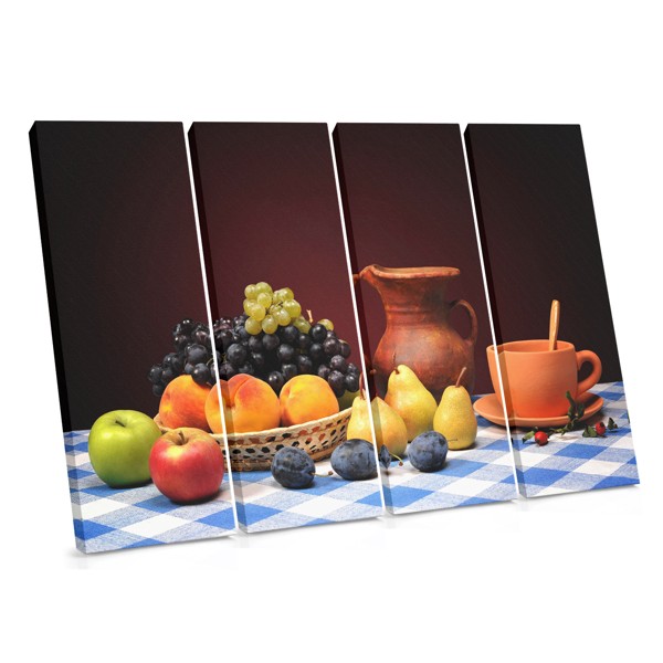 Fresh Fruit Still Life Canvas Print